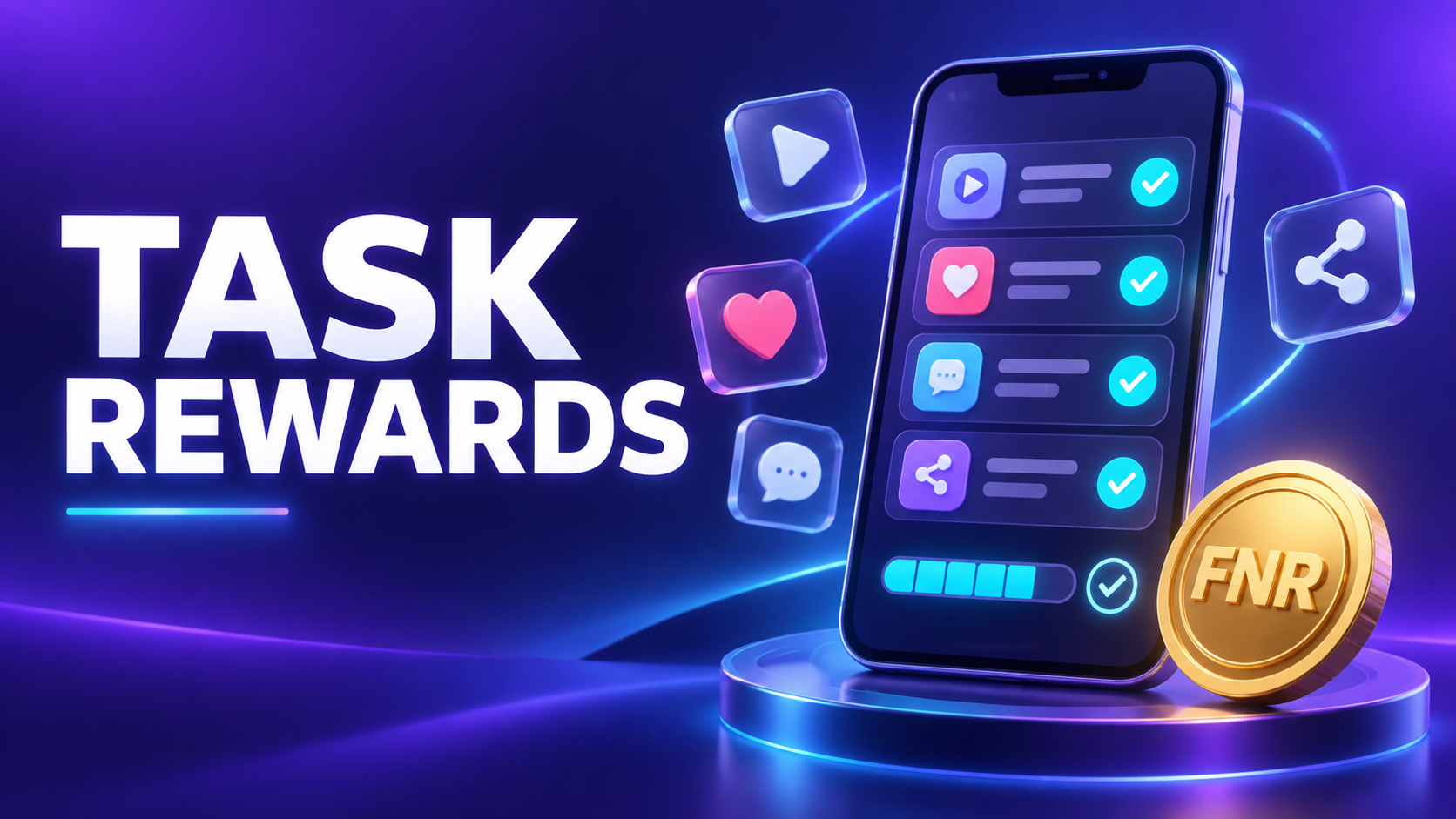 Finora Tasks and Social Tasks: Completion and Reward Workflow